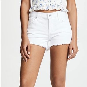 White 7 for all Mankind Jean-shorts